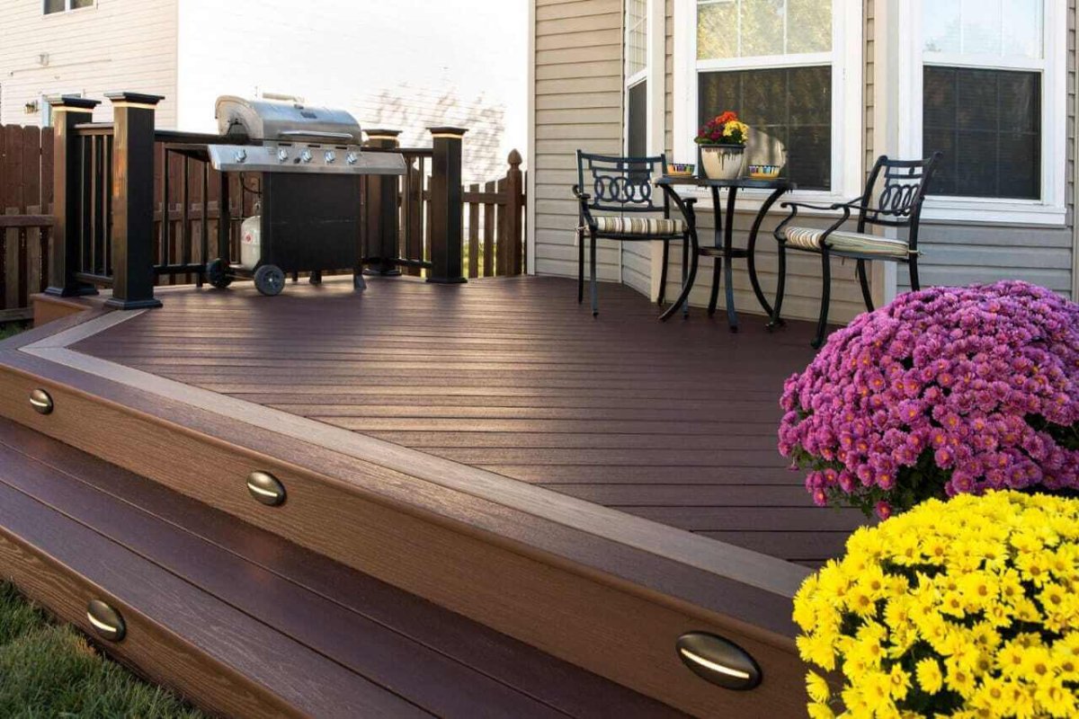 Террасная доска ДПК 140х22 мм