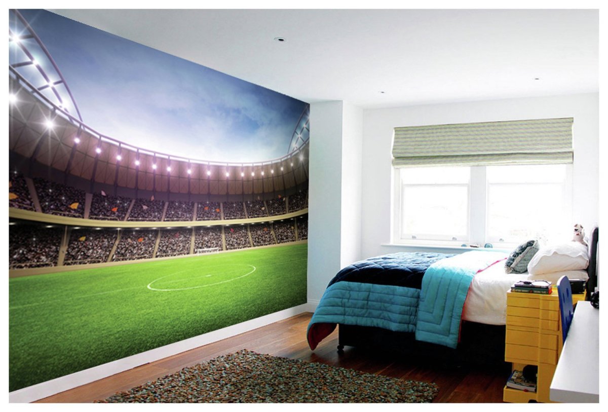 Комната в стиле футбола