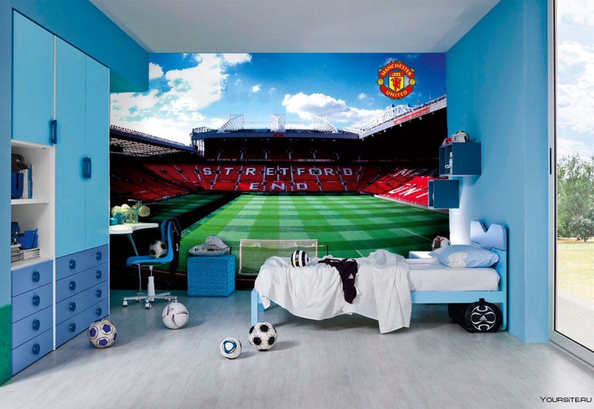Футбольная комната для мальчика