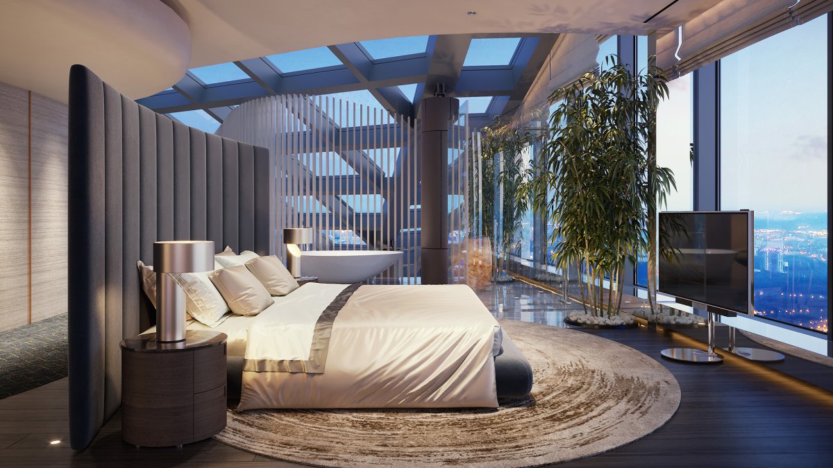 Пентхаус в башне Федерация