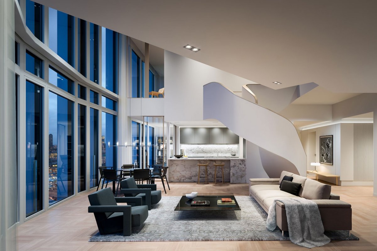 Двухэтажный пентхаус