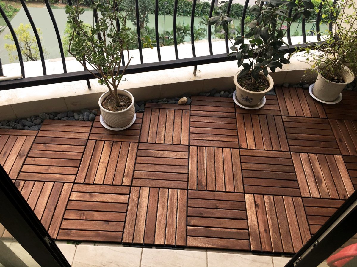 Садовый паркет декинг лиственница