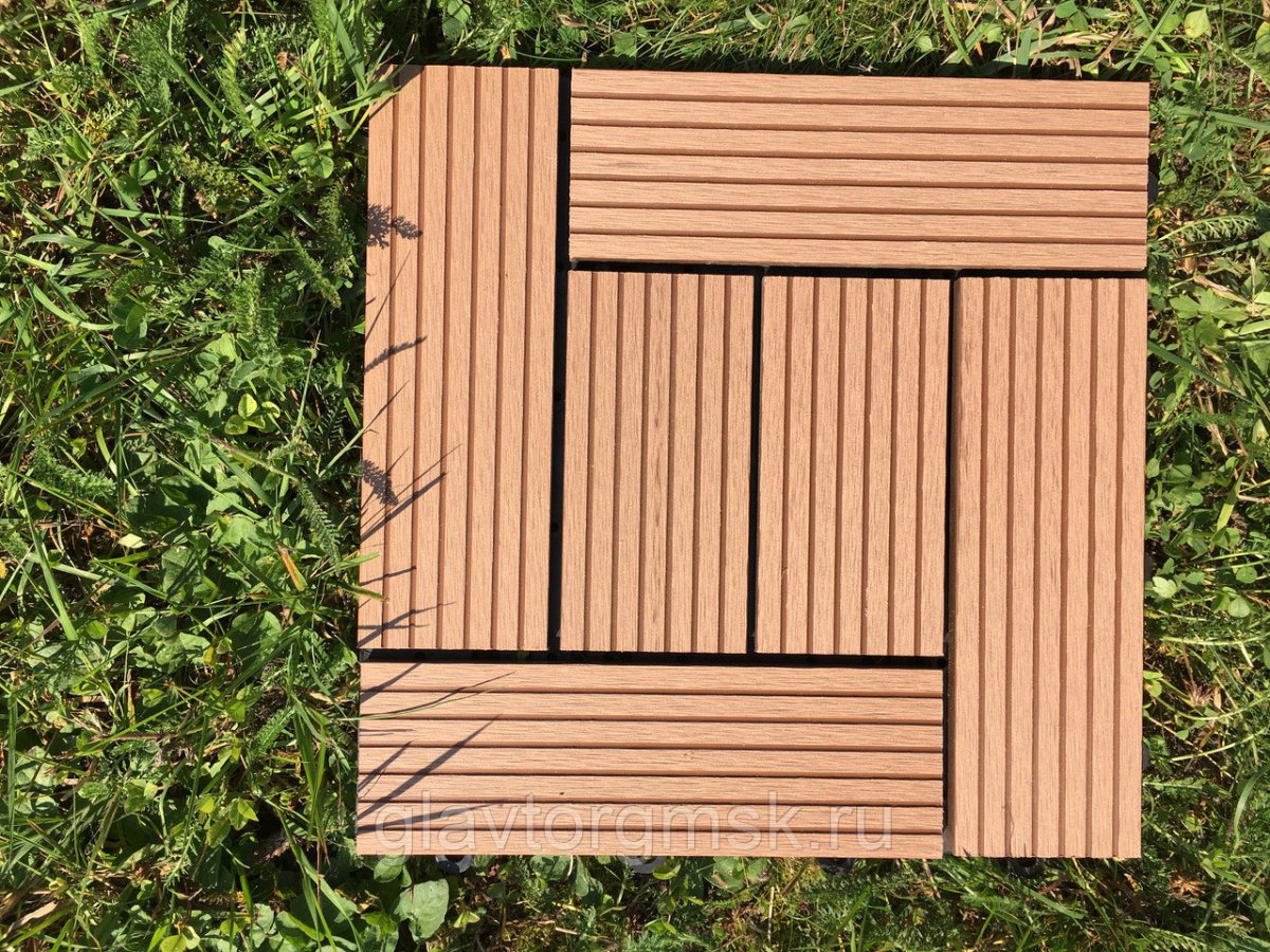 Садовый паркет ДПК