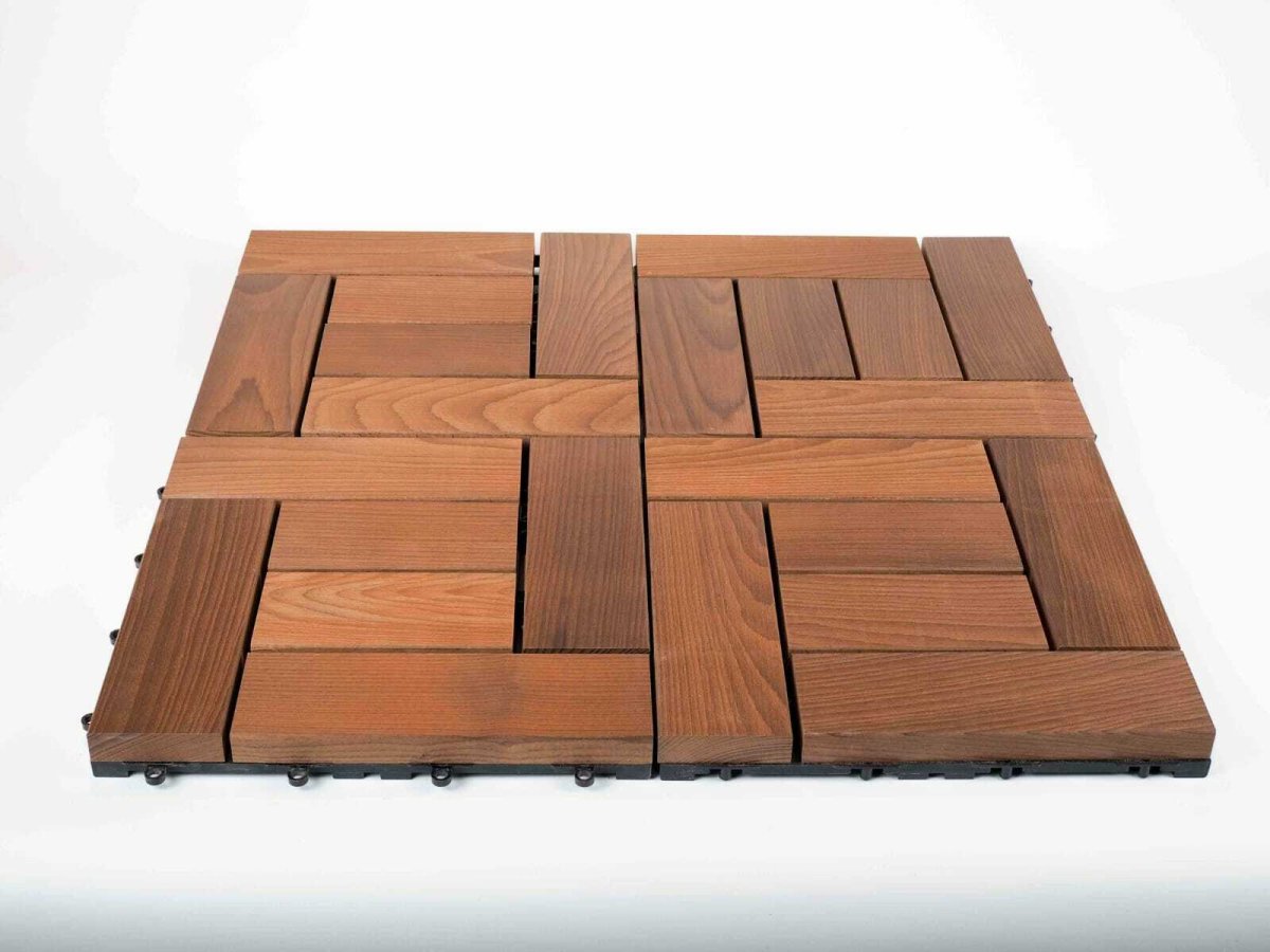 Садовый паркет декинг