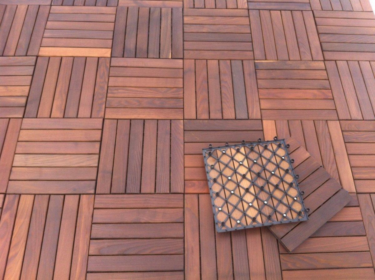 Садовый паркет т10 термоясень