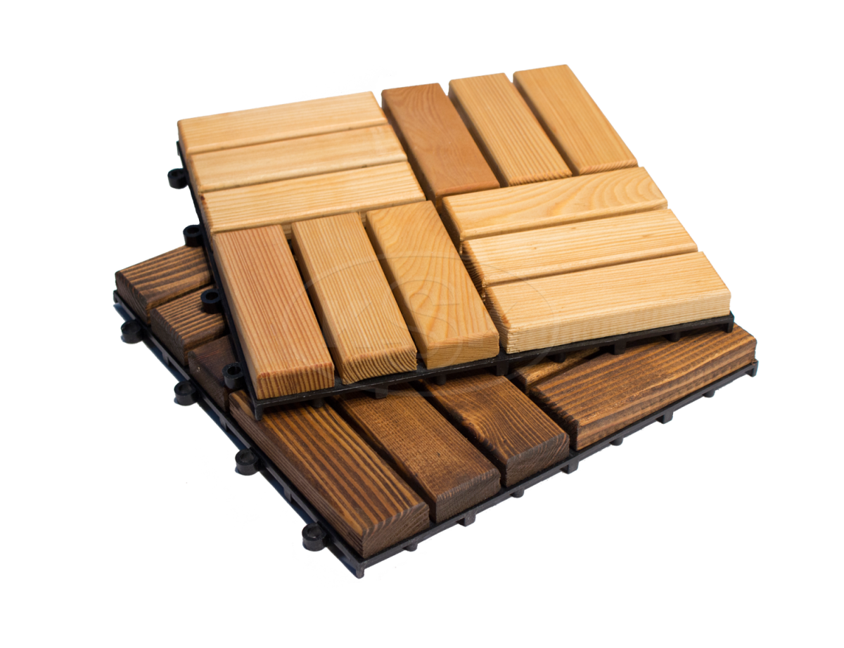 Садовый паркет Lignum лиственница