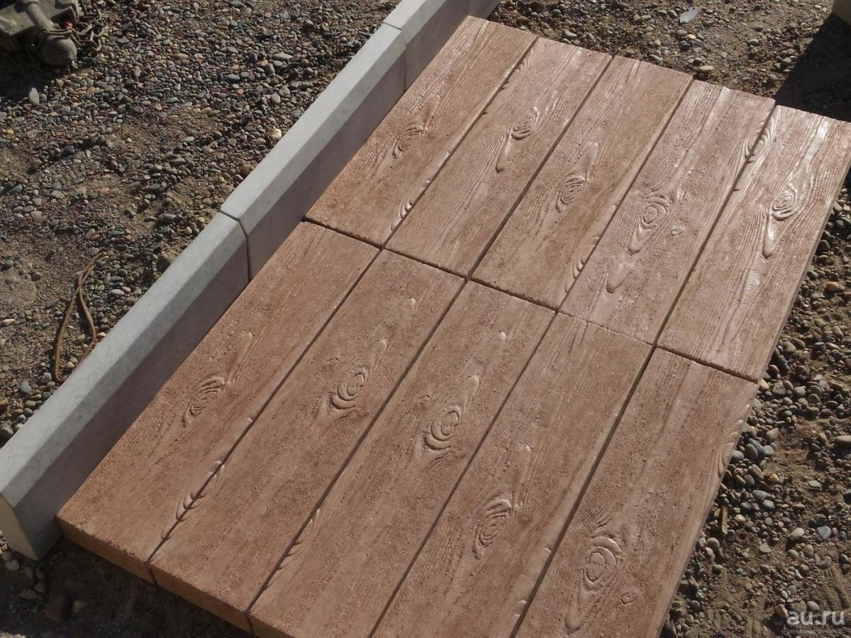 Плитка тротуарная White Hills дощечки c908-44