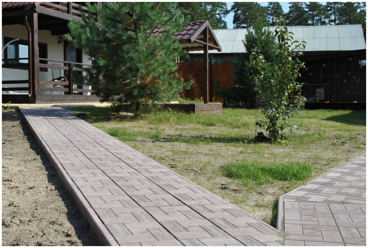 Тротуарная плитка Калифорния дерево 300х300х30