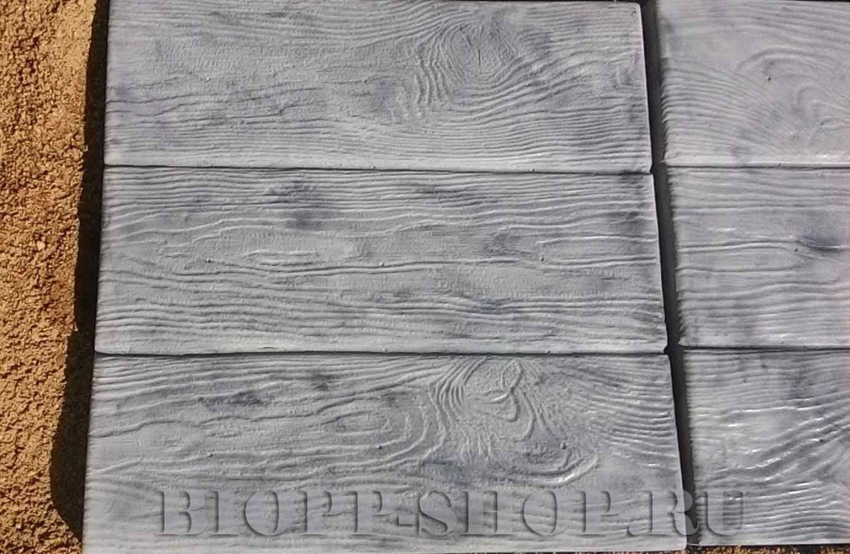 Плитка тротуарная три доски 300х300х30