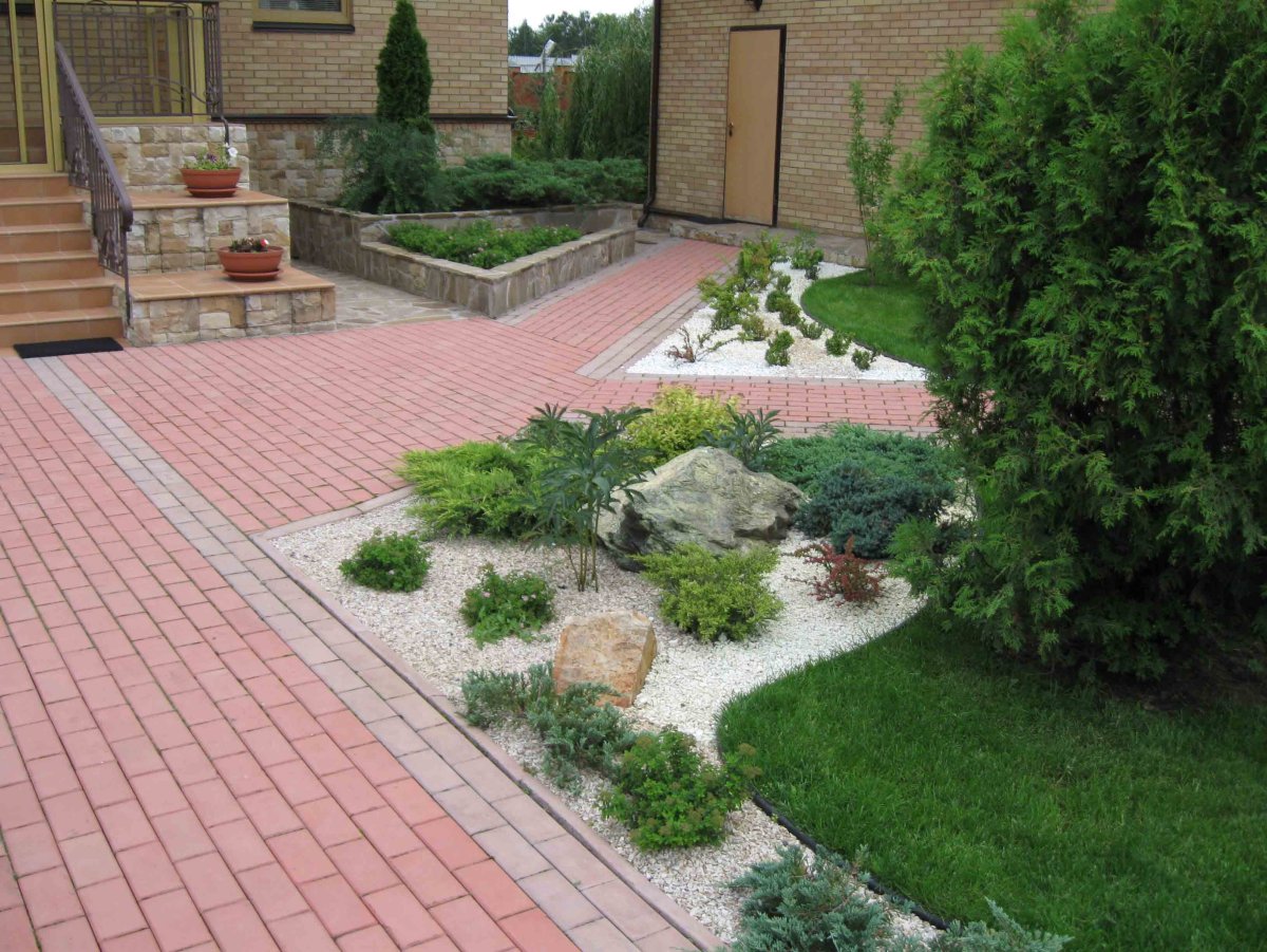 Тропинки в частном доме