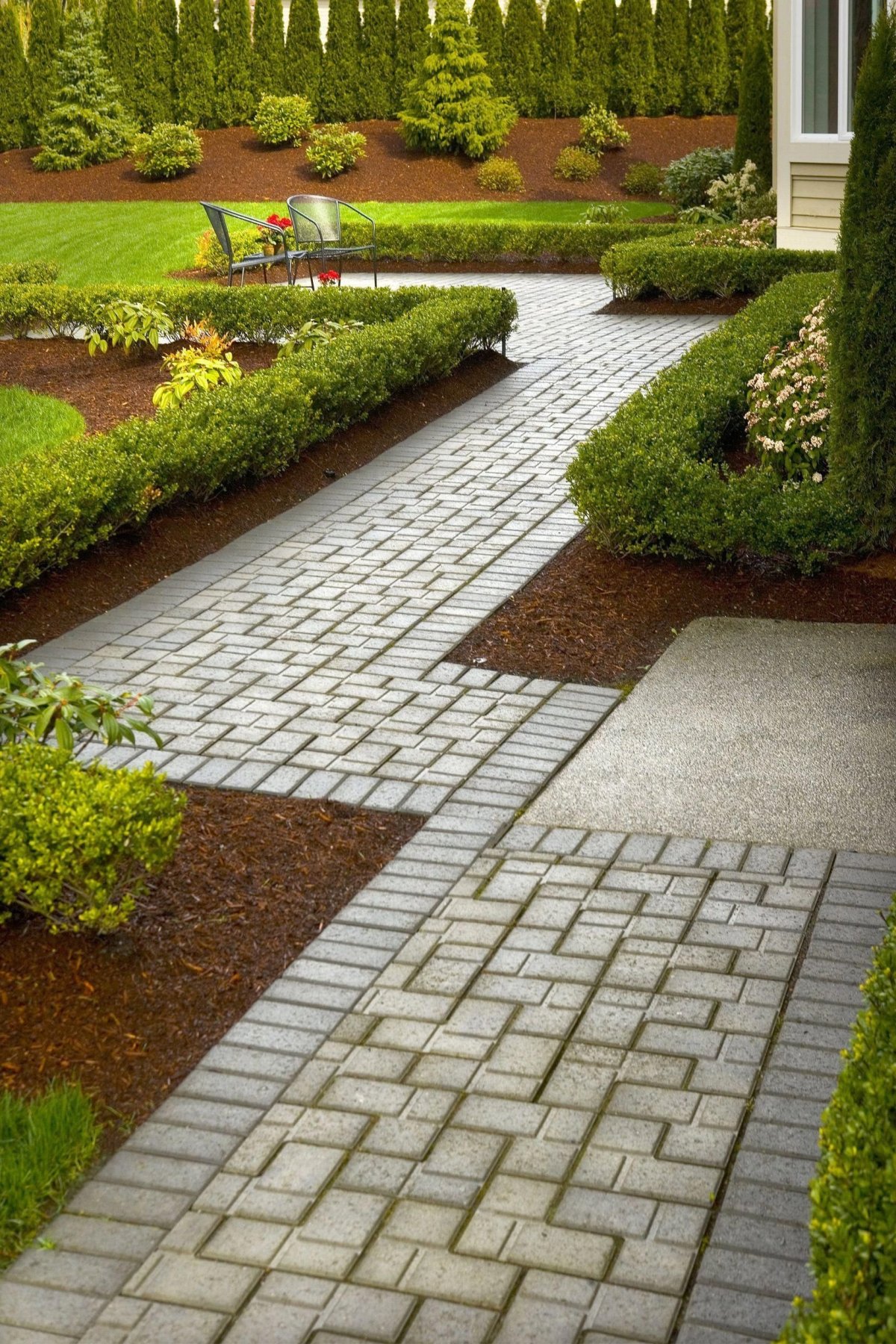 Красивые тротуарные дорожки