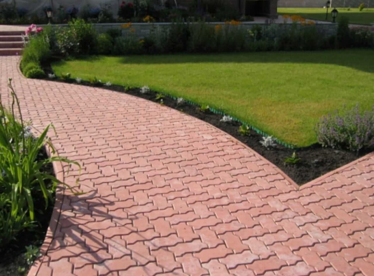 Волна шагрень плитка тротуарная