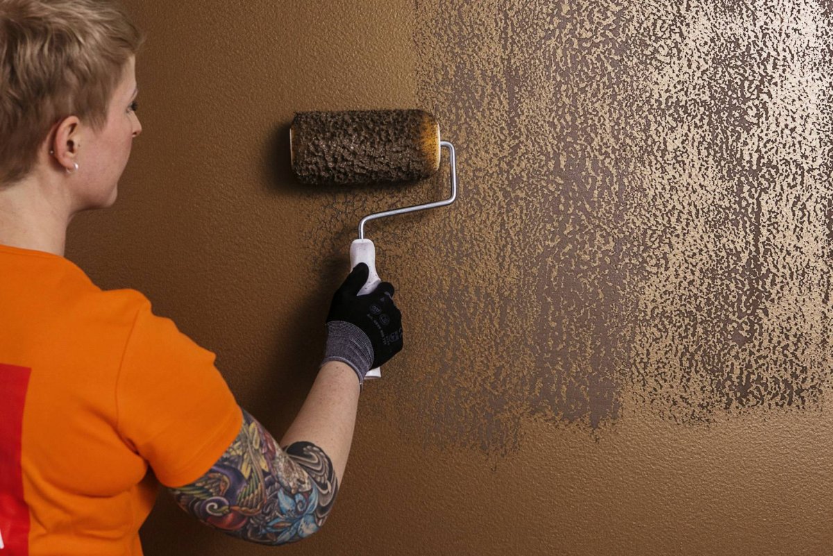 Фактурная краска Тиккурила