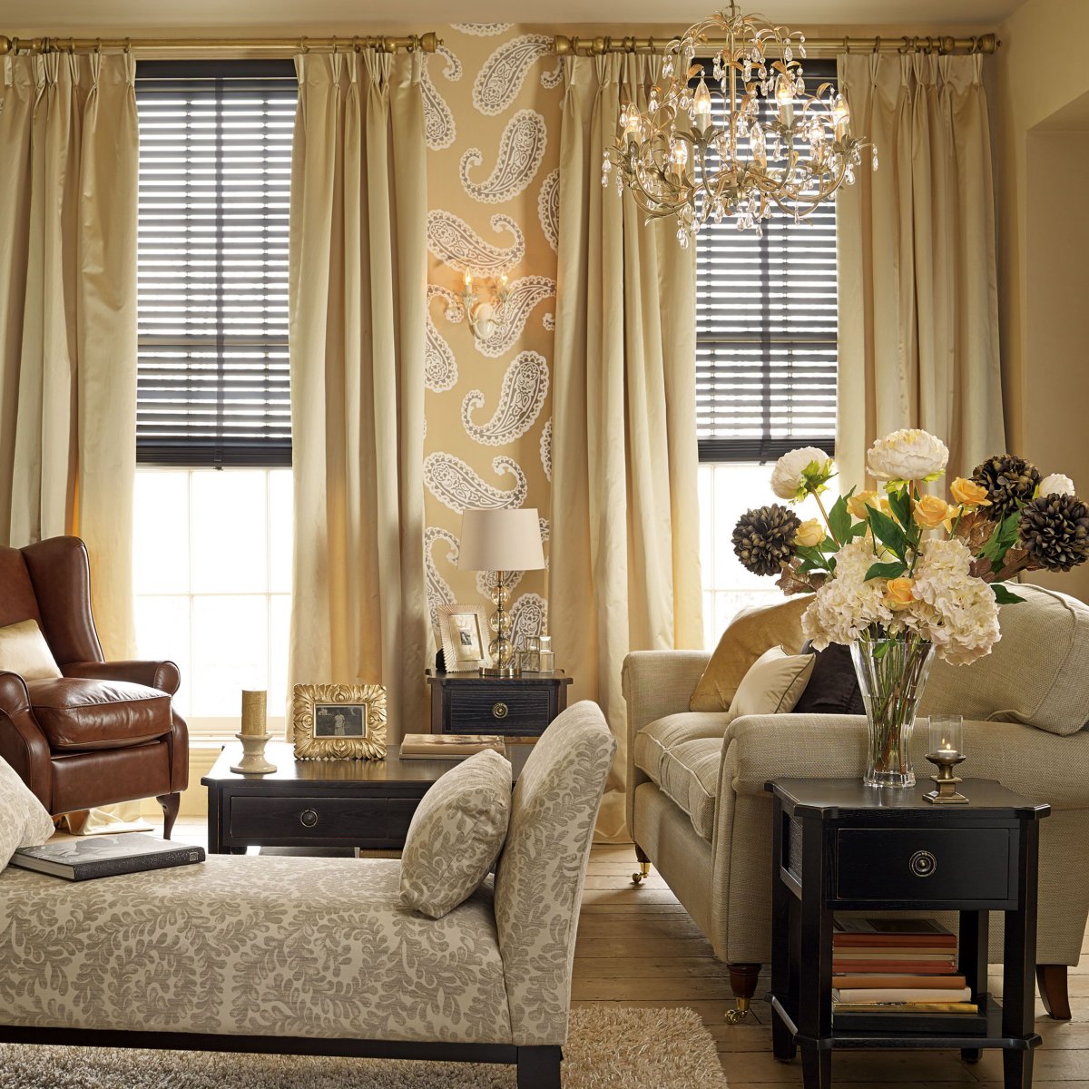 Шторы в классическом интерьере