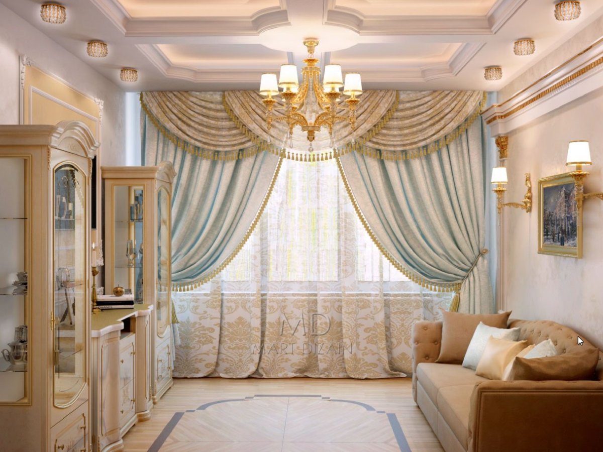 Шторы в классическом стиле