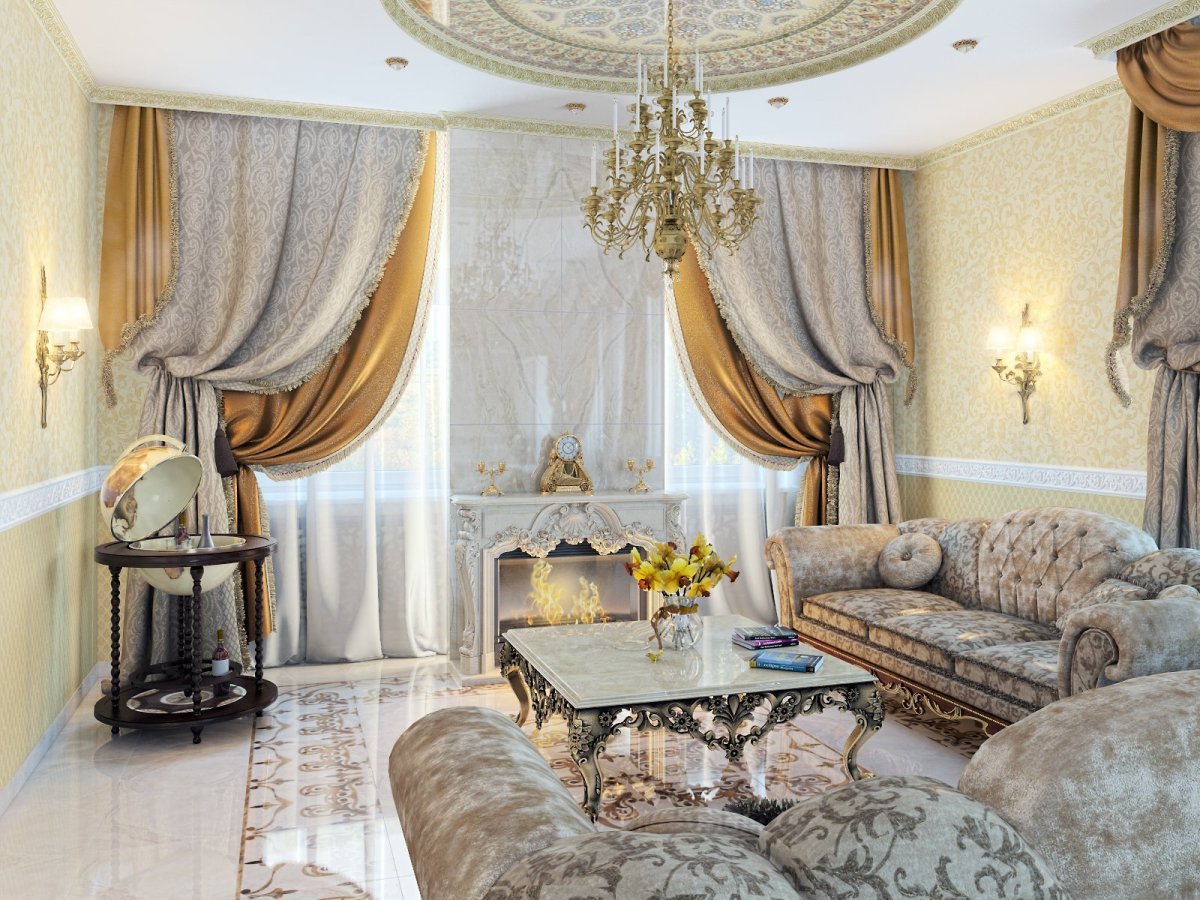 Шторы классика