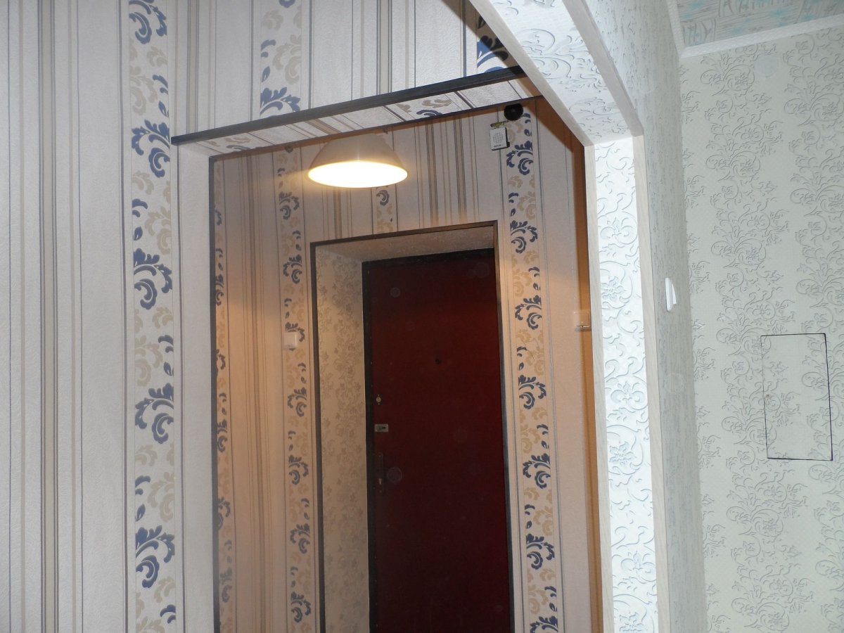 Отделка дверного проема без двери