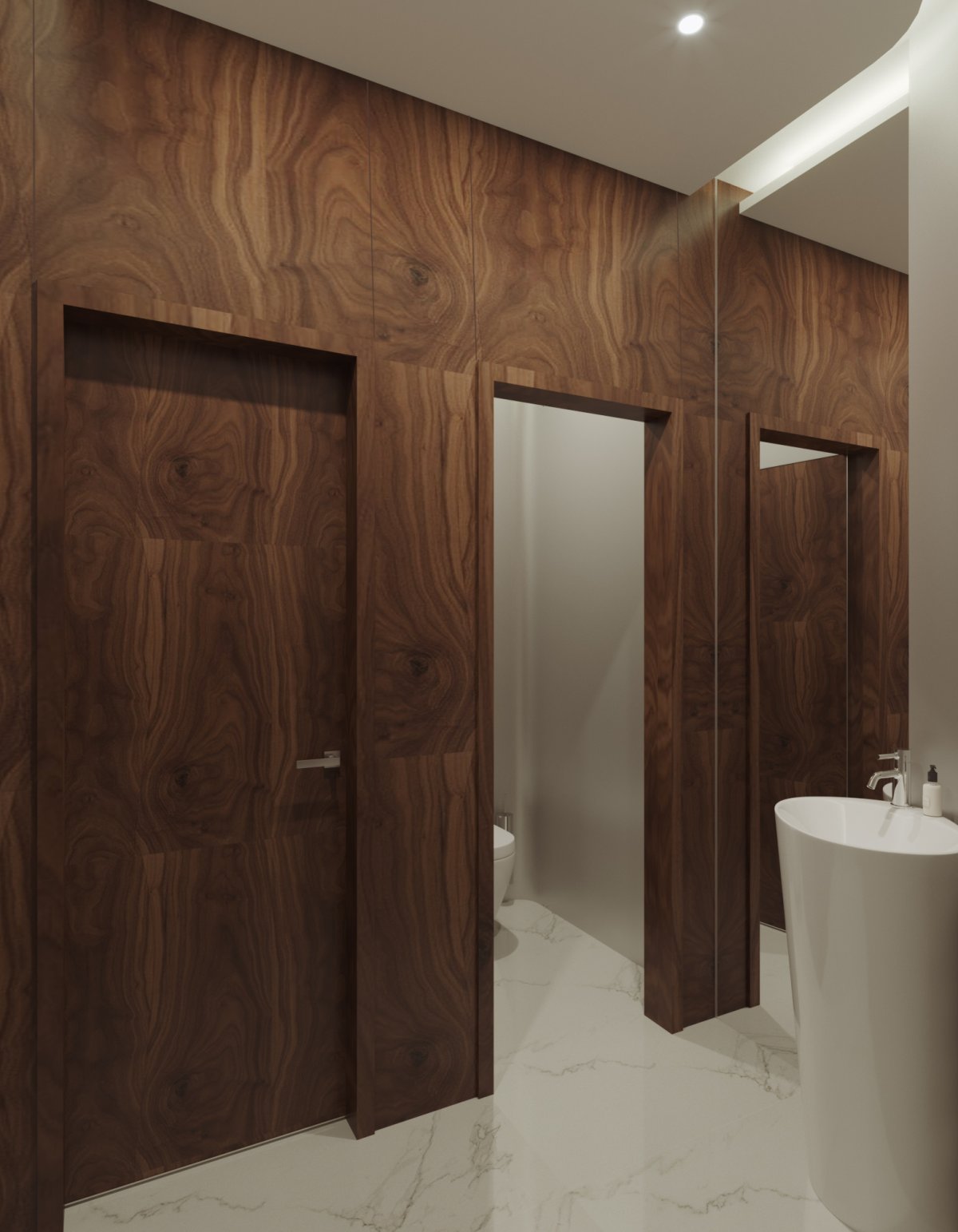 Шпонированные панели для стен