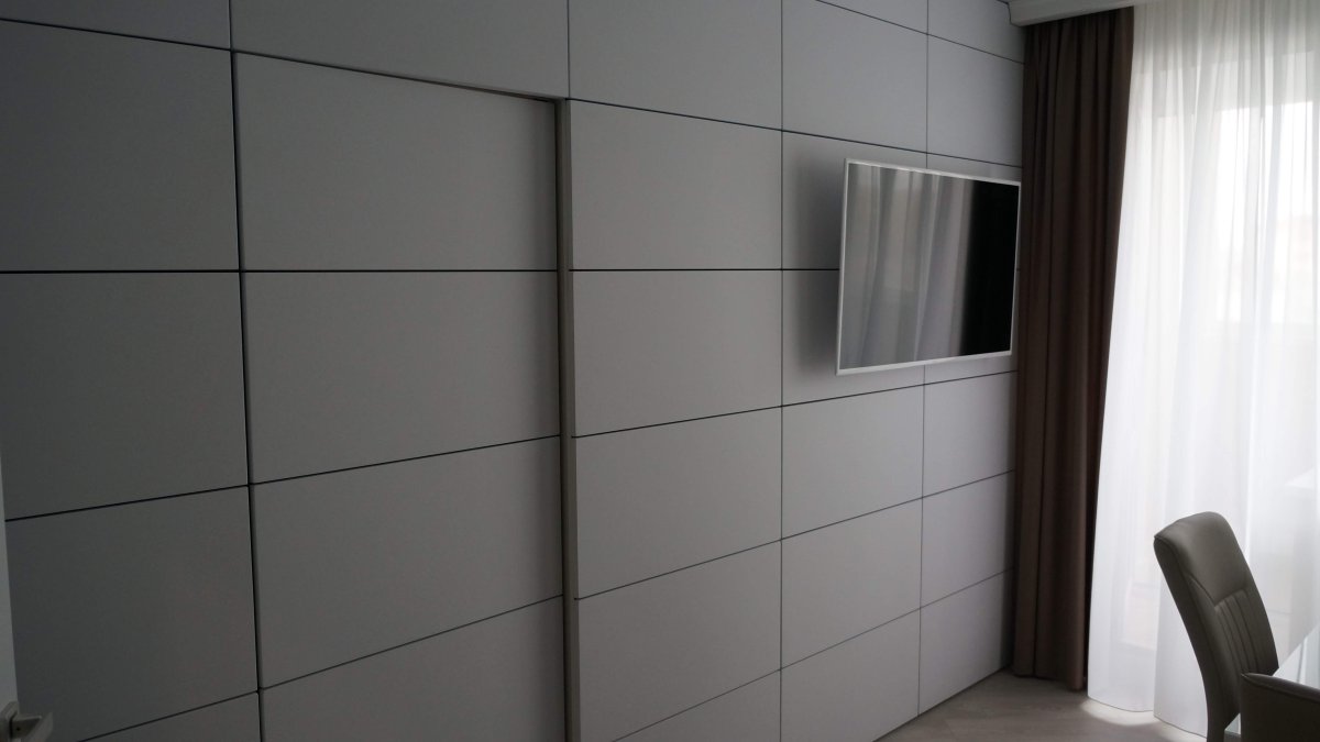 Шпонированные панели Topperfo Micro Ulme Stone Edition Acoustic Wood Panel