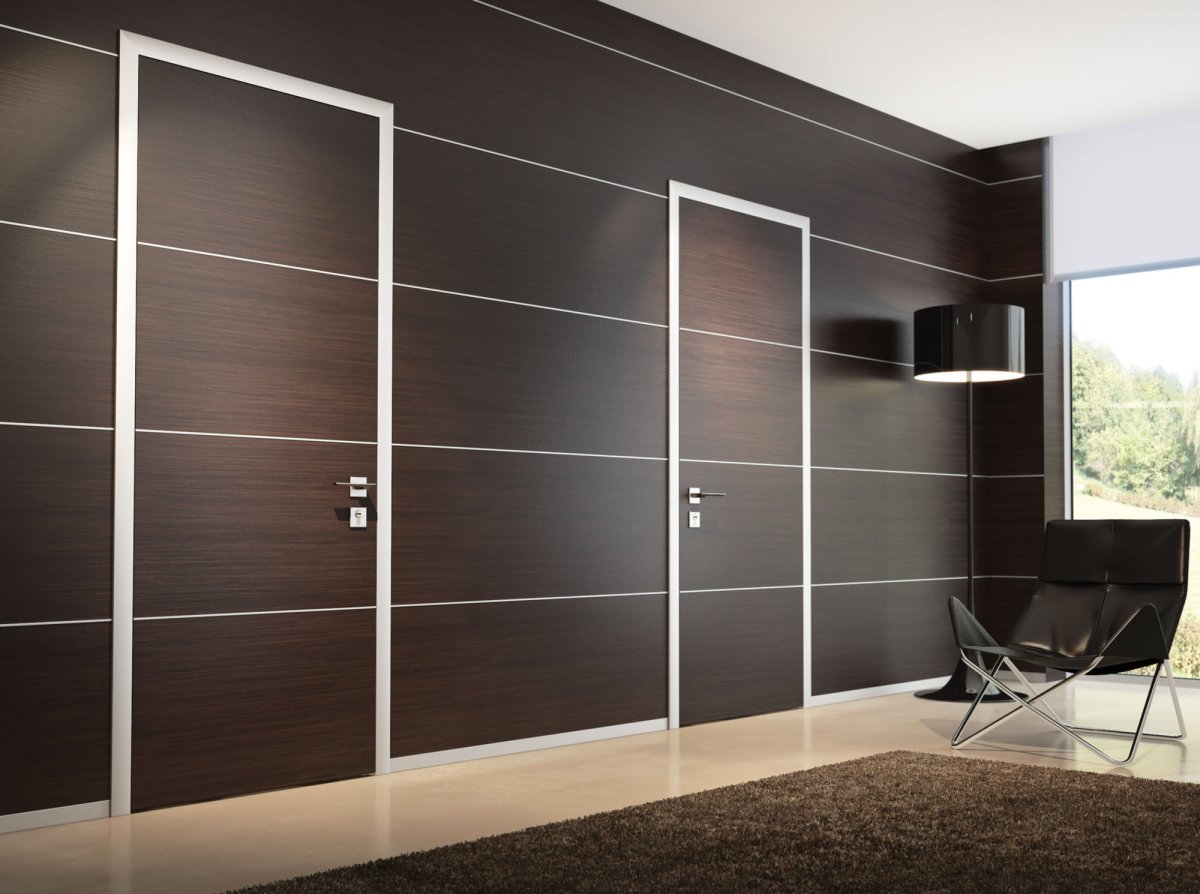 Алюминиевые межкомнатные двери