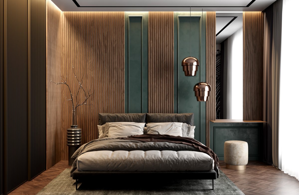 Декоративные рейки в интерьере