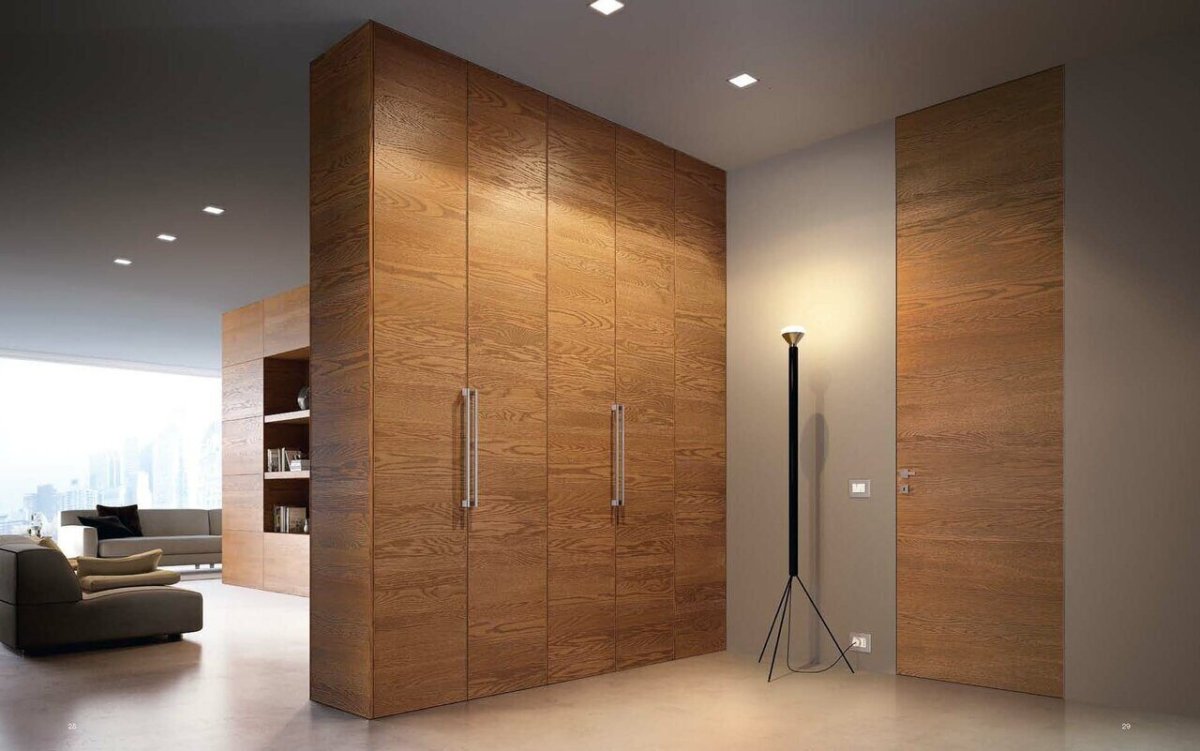 Скрытые двери Invisible шпонированные