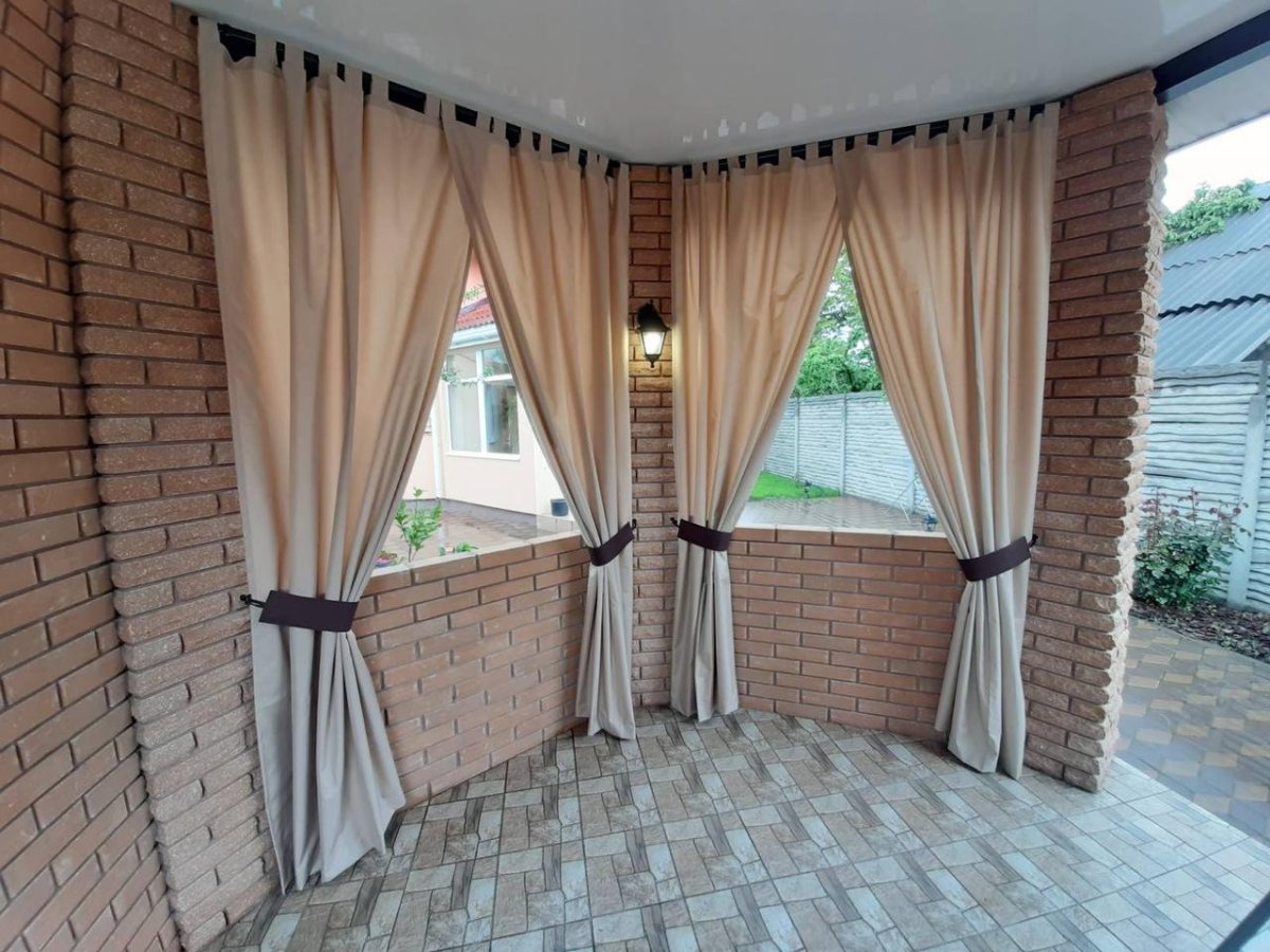 Шторы в беседку