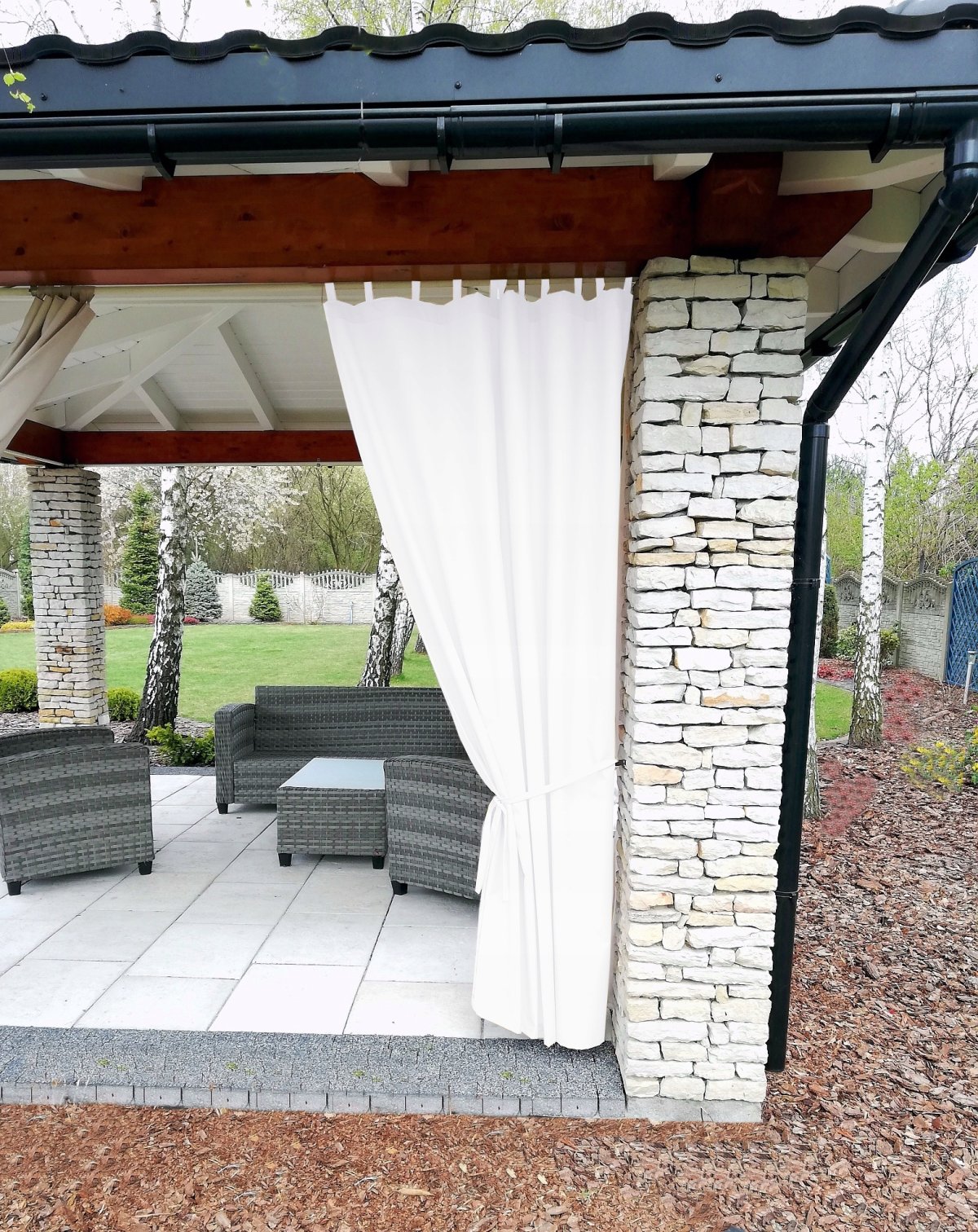 Шторы в беседку