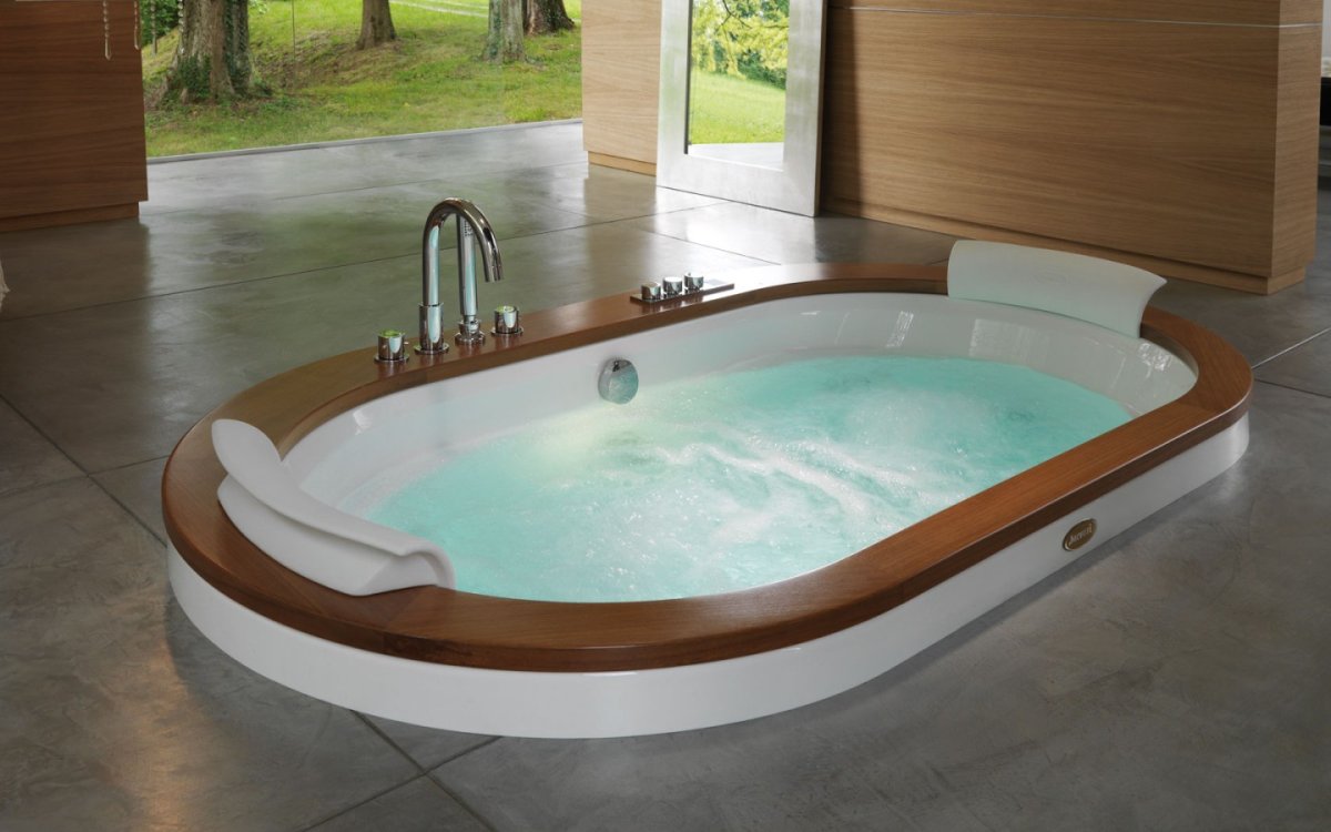 Ванна Jacuzzi Opalia Wood Teak 9f43-498 акрил