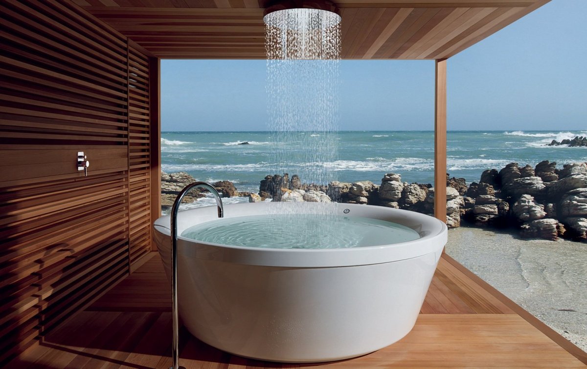 Красивая ванна