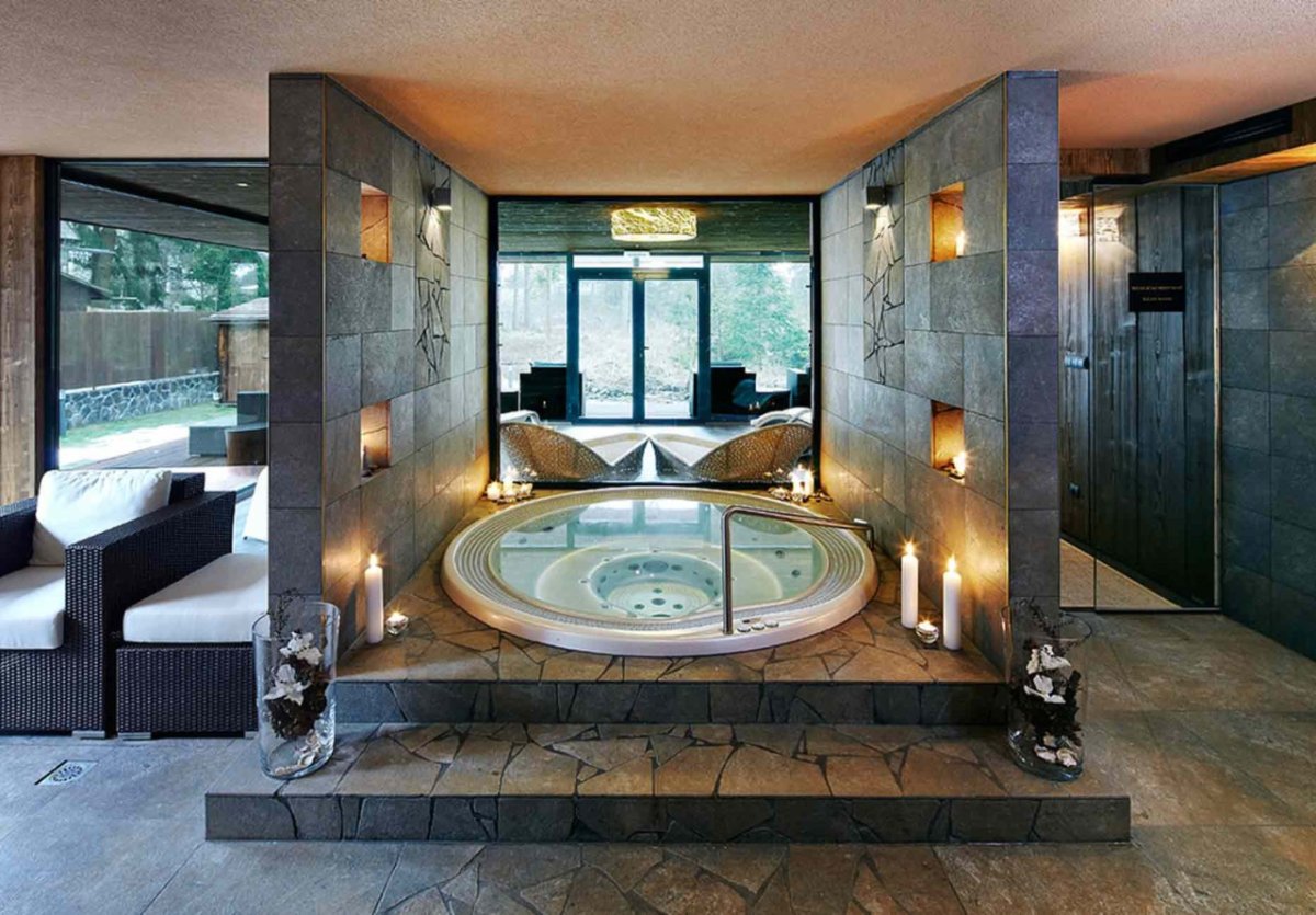 Ванные комнаты с джакузи