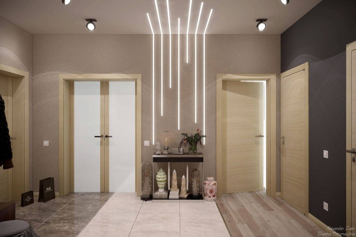 Освещение в коридоре