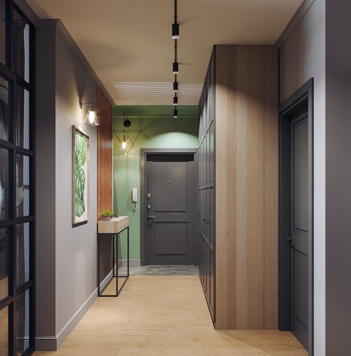 Освещение в коридоре