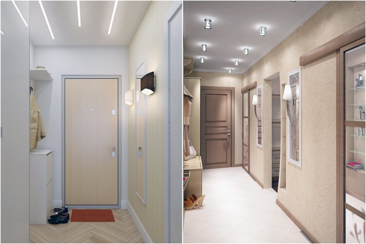 Светильники в коридор