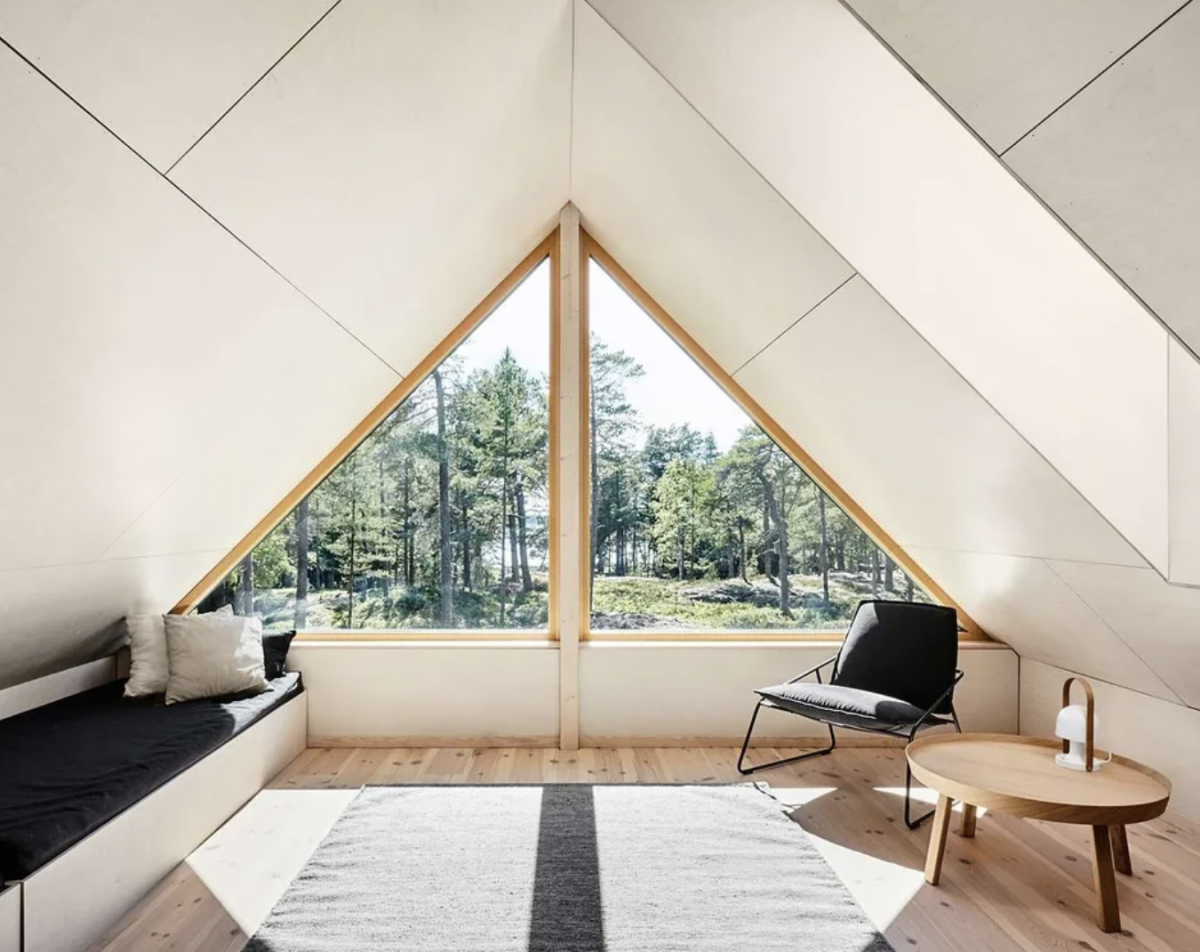 Треугольные окна