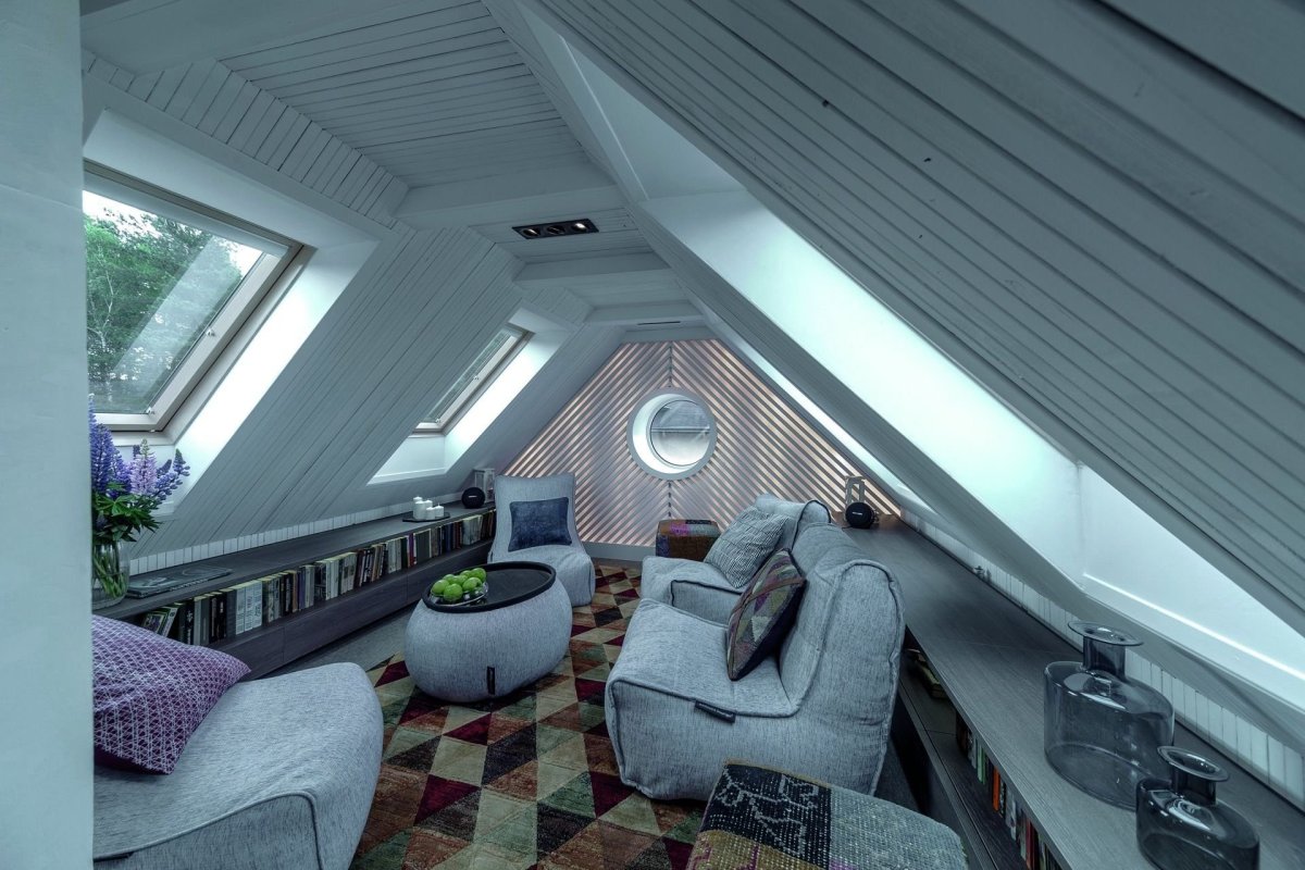 Мансарда на даче