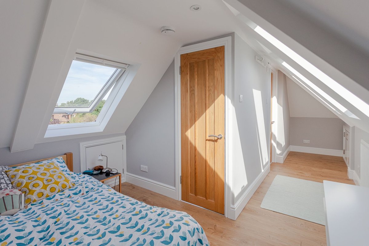 Второй этаж 70м2 мансарда