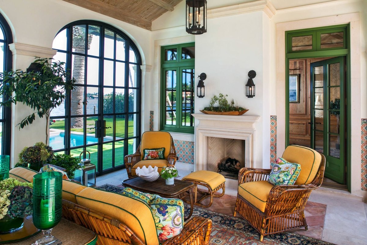 Средиземноморский стиль в интерьере