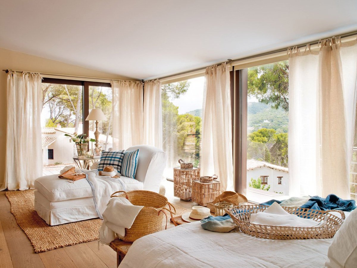 Шторы в средиземноморском стиле
