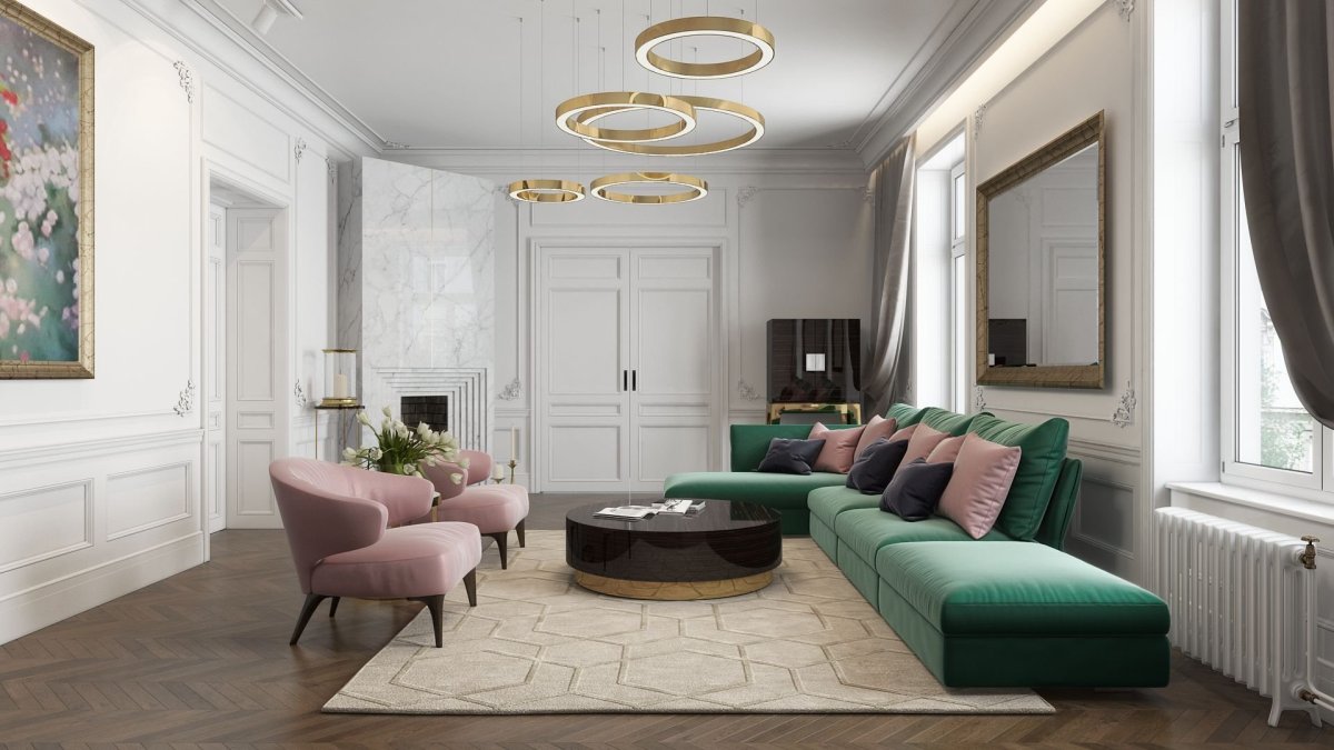 Гостиная Неоклассика 2023