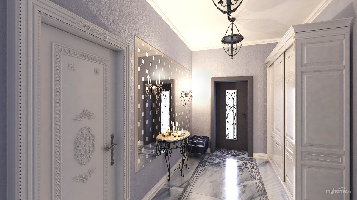 Двери в стиле Неоклассика в интерьере