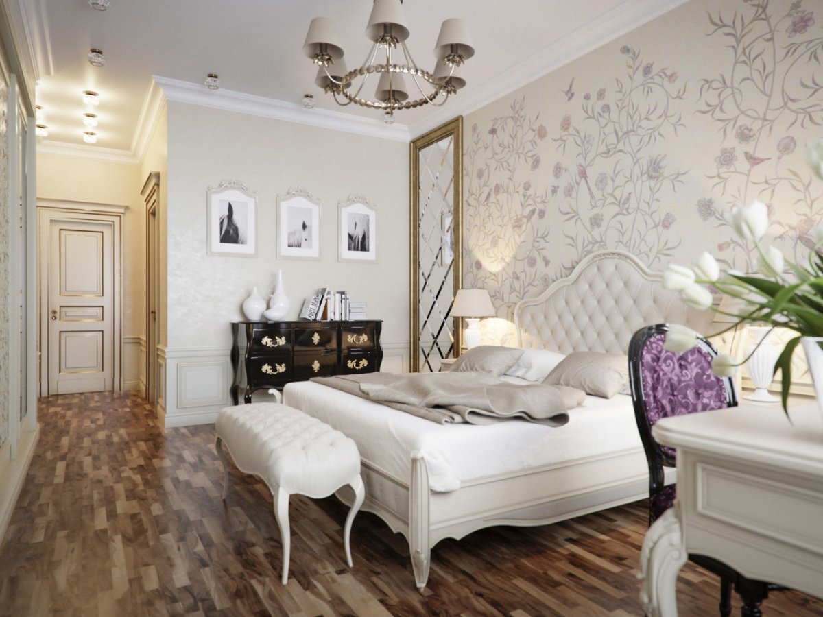 Спальня в классическом стиле