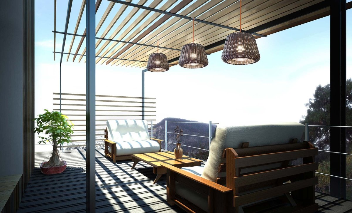 Светильники на веранду